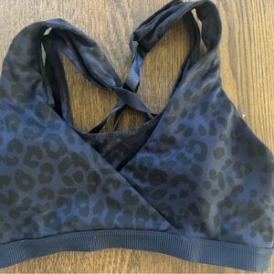 Cheetah nursing sports bra
